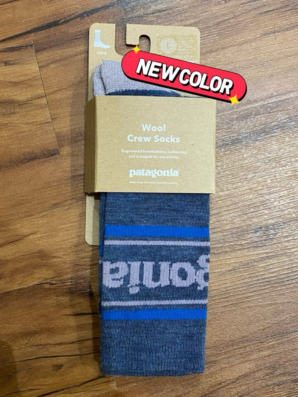 Patagonia Wool Crew Socks
